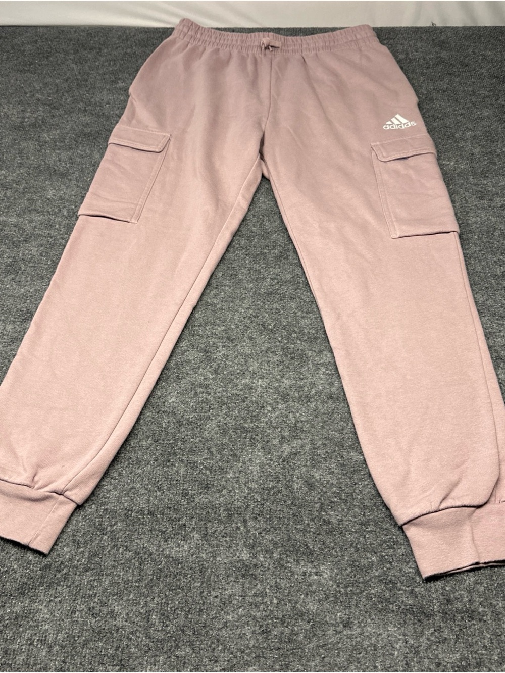 adidas Originals Dusty Pink Cargo Jogger Sweatpants for Kids